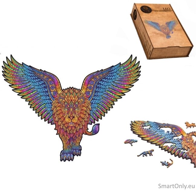 Leo Dėlionė Iš Medžio L Dydis (300 detalių) Fantasy Puzzles
