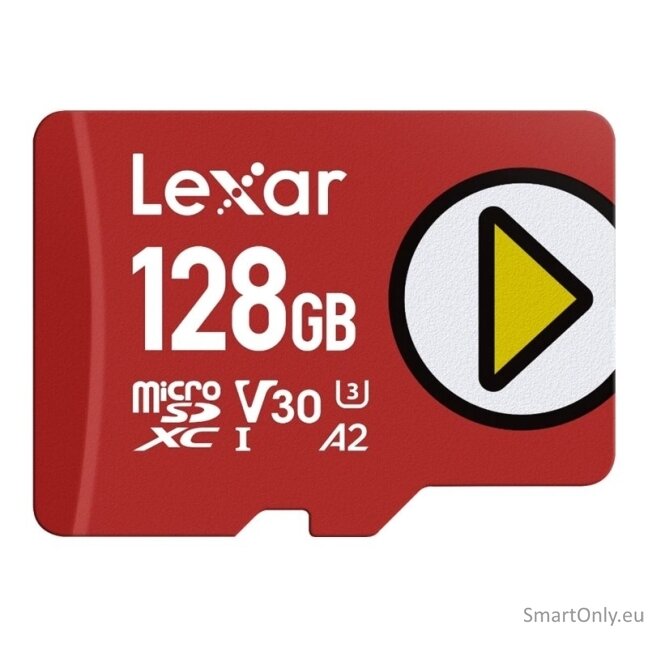 Lexar PLAY | 128 GB | microSDXC | Flash memory class 10 1 Lexar PLAY | 128 GB | microSDXC | Flash memory class 10 1
