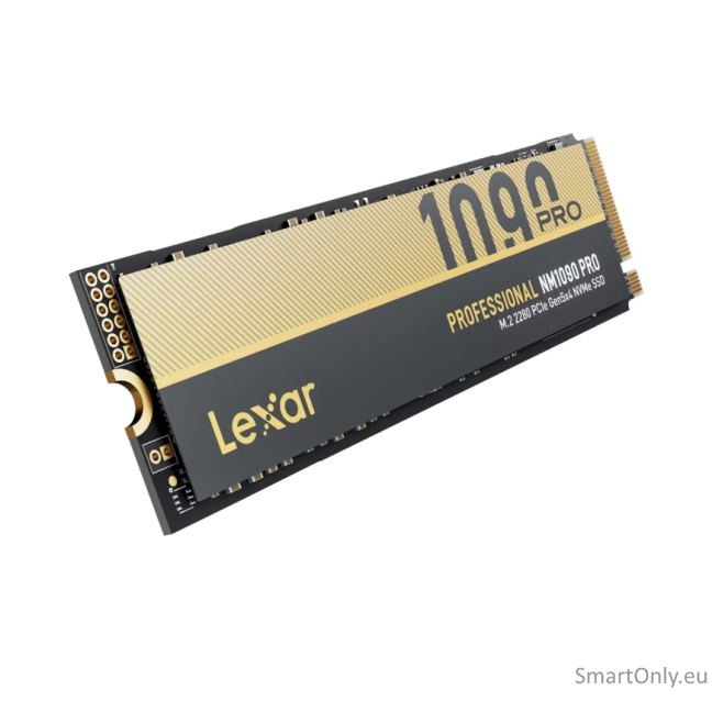 Lexar SSD | NM1090 Pro | 1000 GB | SSD form factor M.2 2280 | Solid-state drive interface PCIe Gen 5x4 | Read speed 14000 MB/s | Write speed 10000 MB/s 2