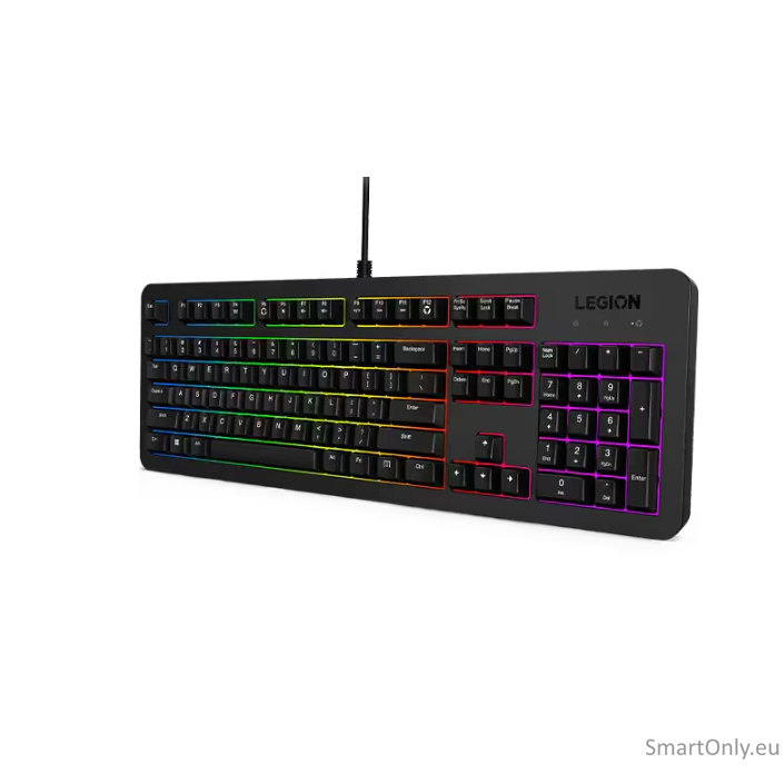 Lenovo Gaming Keyboard | Legion K310 RGB | Keyboard | Wired | US English | Membrane | Black 2 Lenovo Gaming Keyboard | Legion K310 RGB | Keyboard | Wired | US English | Membrane | Black 2