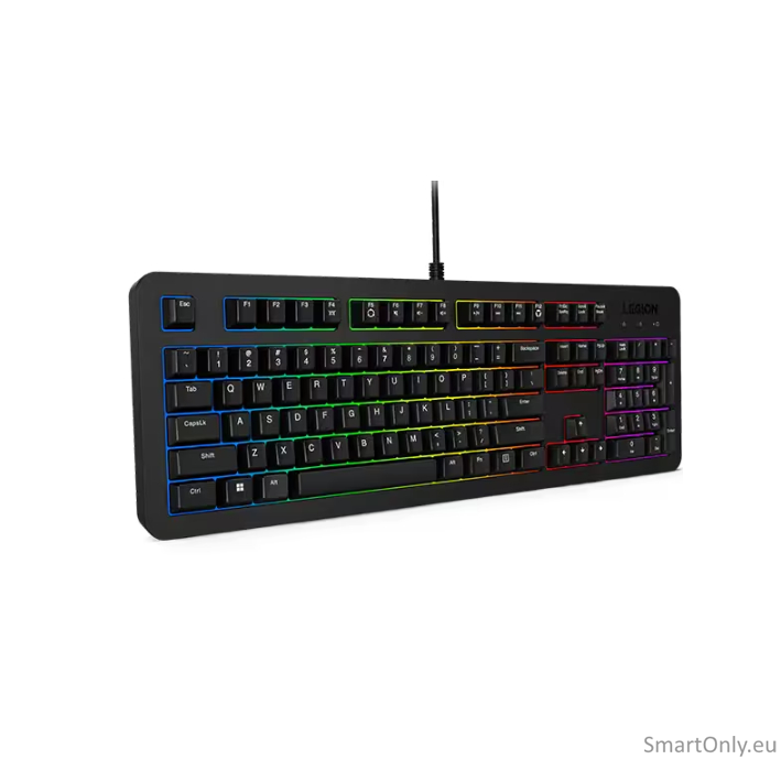 Lenovo Gaming Keyboard | Legion K310 RGB | Keyboard | Wired | US English | Membrane | Black 1