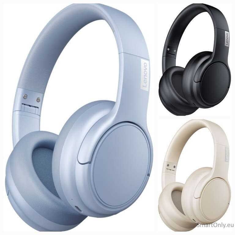 Lenovo TH20 wireless Headphones Beige 1
