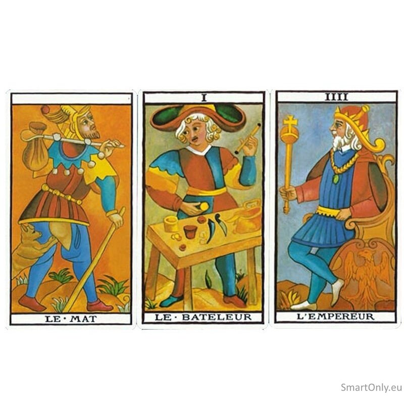 Le Tarot de Marseilles Taro kortos Fournier 4