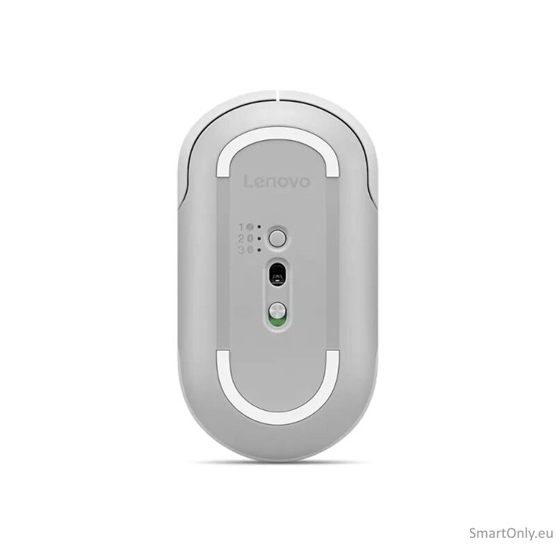 Lenovo 700 Multi-Device Wireless Silent Mouse | Wireless | 2.4G, Bluetooth 5.3 | Seashell 8