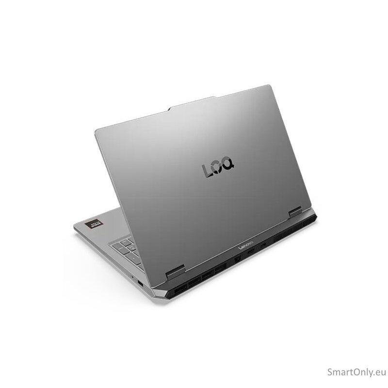 Lenovo LOQ Essential 15ARP11 AMD | Luna Grey | 15.6 " | IPS | FHD | 1920 x 1080 pixels | Anti-glare | AMD Ryzen 7 | 170 | 16 GB | SODIMM DDR5 | Solid-state drive capacity 512 GB | NVIDIA GeForce RTX 5060 | GDDR7 | 8 GB | Windows 11 Home | 802.11ax | Bluet 30