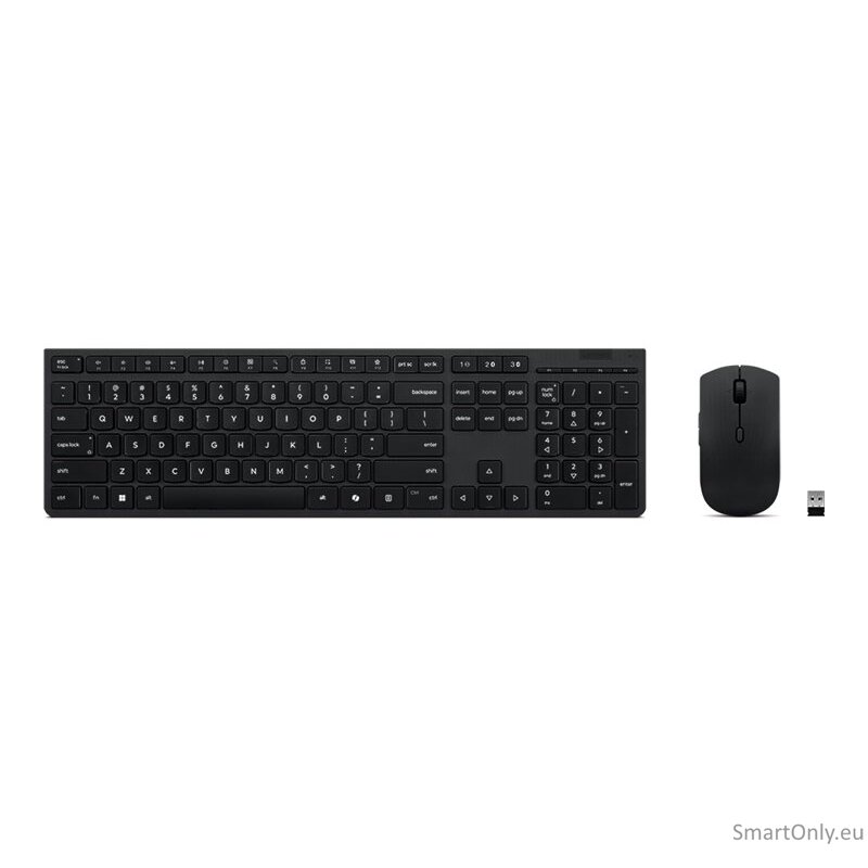 Lenovo Professional Wireless Rechargeable Combo Keyboard and Mouse | Keyboard and Mouse Set | Wireless | Mouse included | Bluetooth | Lithuanian | Rechargeable professional | Grey 5