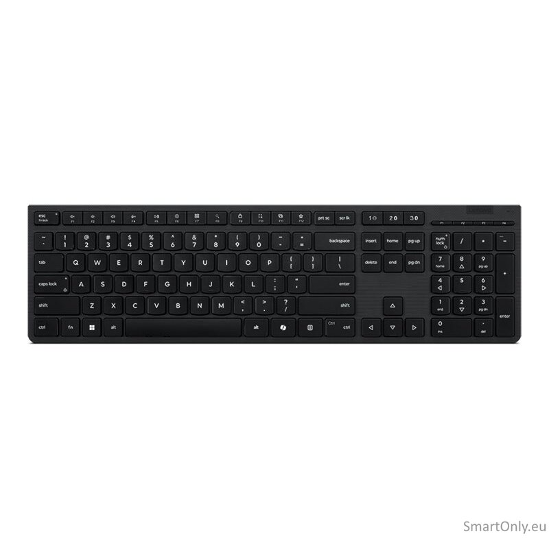 Lenovo Professional Wireless Rechargeable Keyboard | Keyboard | Wireless | Bluetooth | Lithuanian | Grey 2