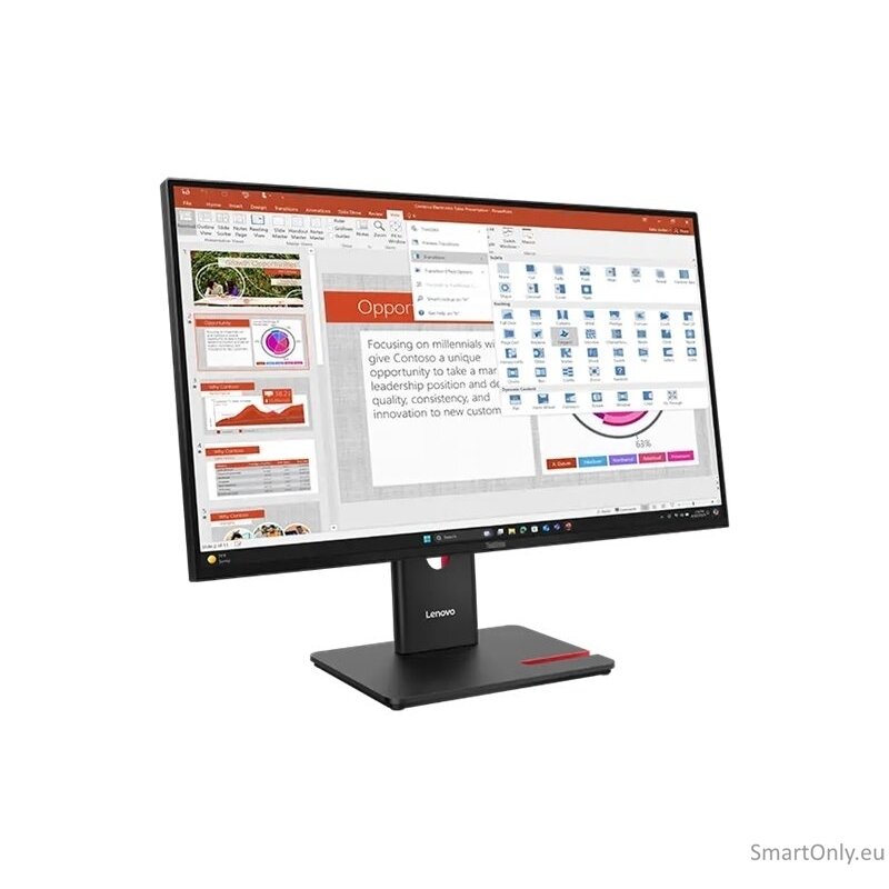 Lenovo | T27-40 | 27 " | IPS | 16:9 | 120 Hz | 6 ms | 1920 x 1080 pixels | 300 cd/m² | HDMI ports quantity 1 | Black | Warranty 36 month(s) 23