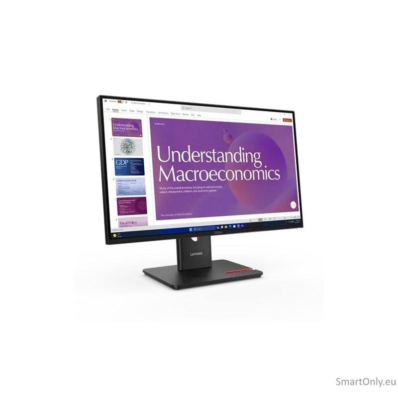 Lenovo | ThinkVision T24D-40 | 23.8 " | IPS | 16:9 | 120 Hz | 4 ms | 1920 x 1080 pixels | 250 cd/m² | HDMI ports quantity 1 | Eclipse Black | Warranty 36 month(s) 21 Lenovo | ThinkVision T24D-40 | 23.8 " | IPS | 16:9 | 120 Hz | 4 ms | 1920 x 1080 pixels | 250 cd/m² | HDMI ports quantity 1 | Eclipse Black | Warranty 36 month(s) 21