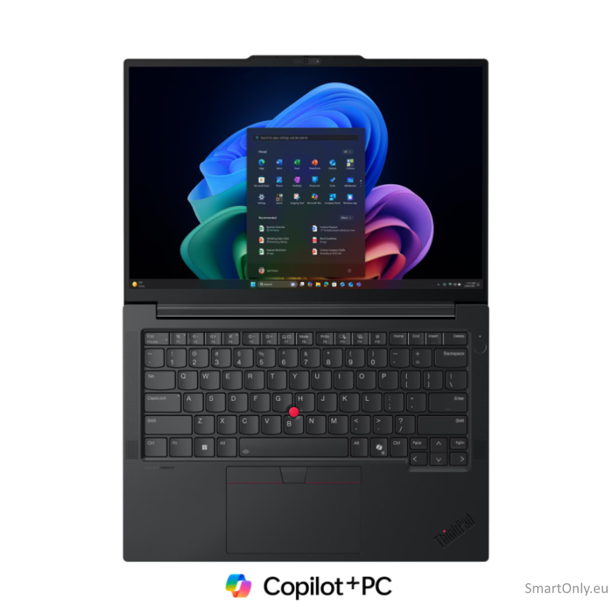Lenovo ThinkPad E14 G8 Intel | Black | 14 " | IPS | WUXGA | 1920 x 1200 pixels | Anti-glare | Intel Core Ultra 5 | 325 | 16 GB | SODIMM DDR5 | Solid-state drive capacity 512 GB | Intel Graphics | Windows 11 Pro | 802.11be | Bluetooth version 5.4 | Keyboar 7