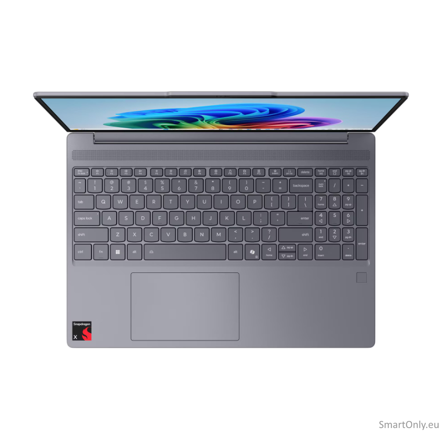Lenovo IdeaPad Slim 3 15Q8X10 | Luna Grey | 15.3 " | IPS | WUXGA | 1920 x 1200 pixels | Anti-glare | Snapdragon X | X1-26-100 | 16 GB | Soldered LPDDR5X | Solid-state drive capacity 512 GB | Qualcomm Adreno GPU | Windows 11 Home | 802.11ax | Bluetooth ver 3