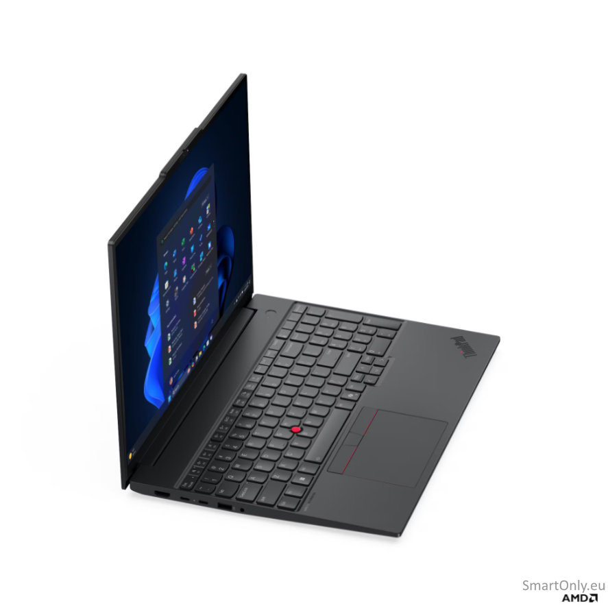 Lenovo ThinkPad E16 G4 AMD | Black | 16 " | IPS | WUXGA | 1920 x 1200 pixels | Anti-glare | AMD Ryzen AI 5 | 330 | 16 GB | SODIMM DDR5 | Solid-state drive capacity 512 GB | AMD Radeon 820M Graphics | Windows 11 Pro | 802.11be | Bluetooth version 5.4 | Key 1 Lenovo ThinkPad E16 G4 AMD | Black | 16 " | IPS | WUXGA | 1920 x 1200 pixels | Anti-glare | AMD Ryzen AI 5 | 330 | 16 GB | SODIMM DDR5 | Solid-state drive capacity 512 GB | AMD Radeon 820M Graphics | Windows 11 Pro | 802.11be | Bluetooth version 5.4 | Key 1