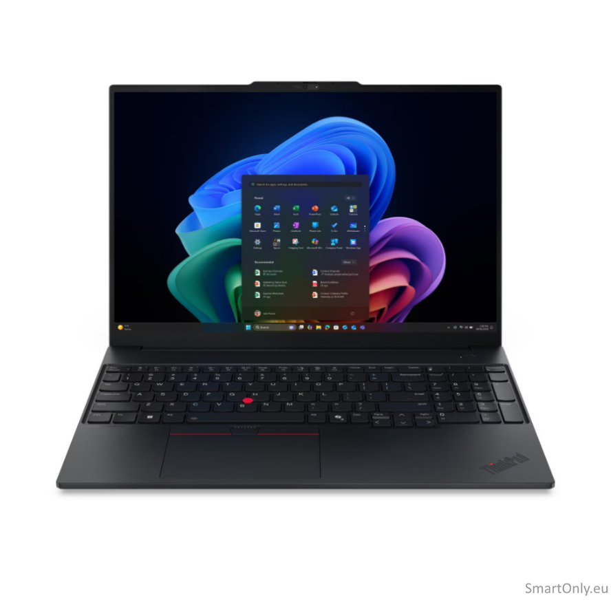 Lenovo ThinkPad E16 G4 Intel | Black | 16 " | IPS | WUXGA | 1920 x 1200 pixels | Anti-glare | Intel Core 5 | 320 | 16 GB | SODIMM DDR5 | Solid-state drive capacity 512 GB | Intel Graphics | Windows 11 Pro | 802.11be | Bluetooth version 5.4 | Keyboard lang