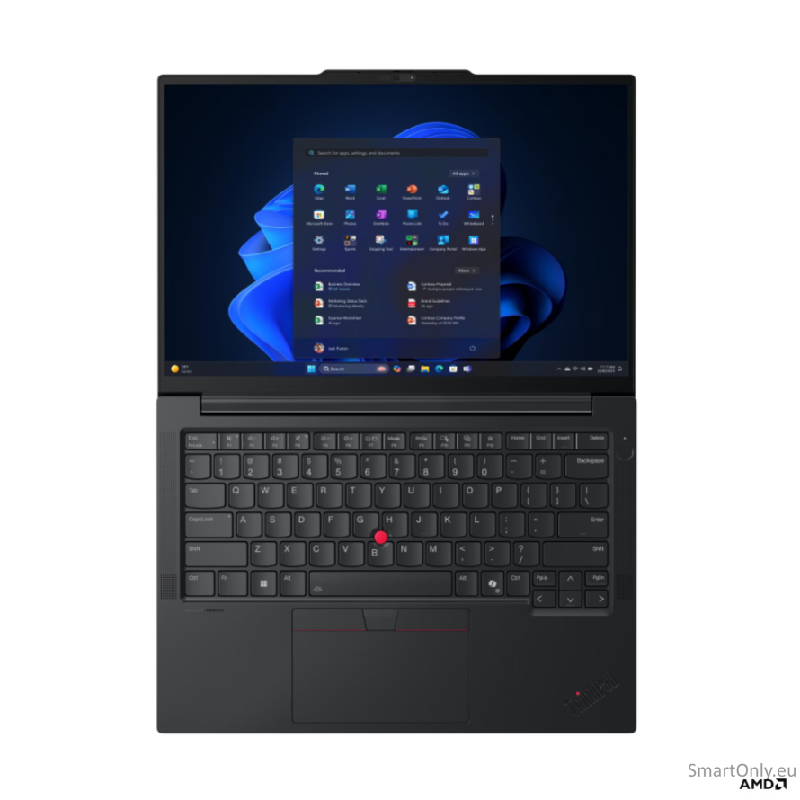 Lenovo ThinkPad E14 G8 AMD | Black | 14 " | IPS | WUXGA | 1920 x 1200 pixels | Anti-glare | AMD Ryzen AI 5 | 330 | 16 GB | SODIMM DDR5 | Solid-state drive capacity 512 GB | AMD Radeon 820M Graphics | Windows 11 Pro | 802.11be | Bluetooth version 5.4 | Key 8