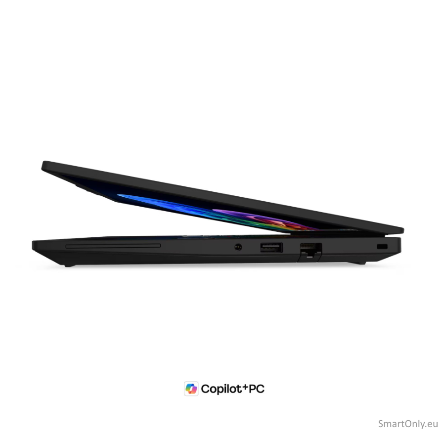 Lenovo ThinkPad T14 G7 Intel | Black | 14 " | IPS | WUXGA | 1920 x 1200 pixels | Anti-glare | Intel Core Ultra 7 | 355 | 32 GB | LPCAMM2 LPDDR5X | Solid-state drive capacity 512 GB | Intel Graphics | Windows 11 Pro | 802.11be | Bluetooth version 5.4 | 5G  5