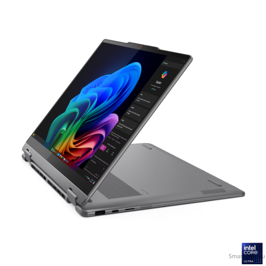 Lenovo- Yoga 7 2-in-1 14ILL10 Intel | Luna Grey | 14 " | OLED | Touchscreen | WUXGA | 1920 x 1200 pixels | Glossy | Intel Core Ultra 5 | 226V | 16 GB | Soldered LPDDR5X | Solid-state drive capacity 512 GB | Intel Arc Graphics 130V | Windows 11 Home | 802. 9 Lenovo- Yoga 7 2-in-1 14ILL10 Intel | Luna Grey | 14 " | OLED | Touchscreen | WUXGA | 1920 x 1200 pixels | Glossy | Intel Core Ultra 5 | 226V | 16 GB | Soldered LPDDR5X | Solid-state drive capacity 512 GB | Intel Arc Graphics 130V | Windows 11 Home | 802. 9
