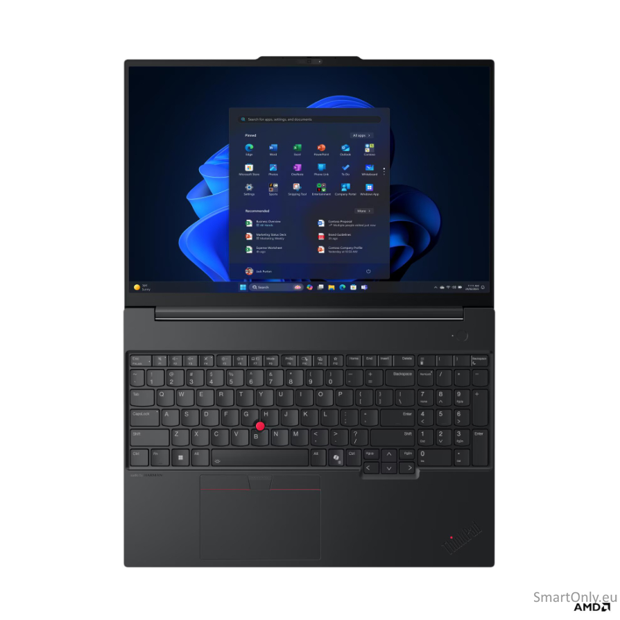 Lenovo ThinkPad E16 Gen 4 16 WUXGA AMD R7 AI 345/16GB/512GB/AMD Radeon 840M/WIN11 Pro/ENG Backlit kbd/FP/3Y Warranty | Lenovo 8