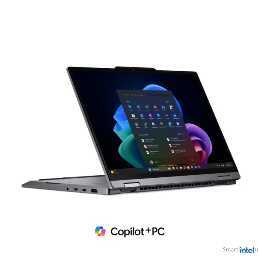 Lenovo ThinkPad X1 2-in-1 G11 Intel | Grey | 14 " | OLED | Touchscreen | 2.8K | 2880 x 1800 pixels | Intel Core Ultra X7 | 368H | 64 GB | Soldered LPDDR5X | Solid-state drive capacity 1000 GB | Intel Arc B390 GPU | Windows 11 Pro | 802.11be | Bluetooth ve 4