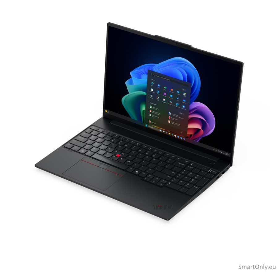 Lenovo ThinkPad E16 G4 Intel | Black | 16 " | IPS | WUXGA | 1920 x 1200 pixels | Anti-glare | Intel Core 5 | 320 | 16 GB | SODIMM DDR5 | Solid-state drive capacity 512 GB | Intel Graphics | Windows 11 Pro | 802.11be | Bluetooth version 5.4 | Keyboard lang 2