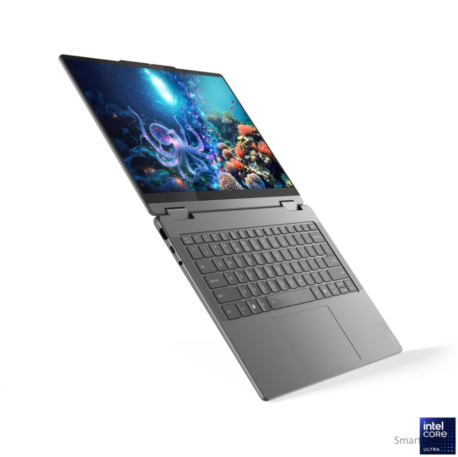 Lenovo- Yoga 7 2-in-1 14ILL10 Intel | Luna Grey | 14 " | OLED | Touchscreen | WUXGA | 1920 x 1200 pixels | Glossy | Intel Core Ultra 5 | 226V | 16 GB | Soldered LPDDR5X | Solid-state drive capacity 512 GB | Intel Arc Graphics 130V | Windows 11 Home | 802. 4 Lenovo- Yoga 7 2-in-1 14ILL10 Intel | Luna Grey | 14 " | OLED | Touchscreen | WUXGA | 1920 x 1200 pixels | Glossy | Intel Core Ultra 5 | 226V | 16 GB | Soldered LPDDR5X | Solid-state drive capacity 512 GB | Intel Arc Graphics 130V | Windows 11 Home | 802. 4