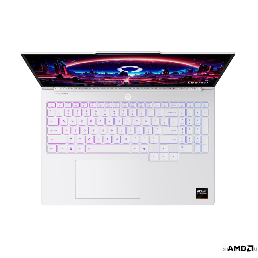 Lenovo Legion 7 16AGP11 AMD | Glacier White | 16 " | OLED | WQXGA | 2560 x 1600 pixels | Glossy | AMD Ryzen AI 9 | HX 470 | 32 GB | Soldered LPDDR5X | Solid-state drive capacity 1000 GB | NVIDIA GeForce RTX 5070 | GDDR7 | 12 GB | Windows 11 Home | 802.11b 6 Lenovo Legion 7 16AGP11 AMD | Glacier White | 16 " | OLED | WQXGA | 2560 x 1600 pixels | Glossy | AMD Ryzen AI 9 | HX 470 | 32 GB | Soldered LPDDR5X | Solid-state drive capacity 1000 GB | NVIDIA GeForce RTX 5070 | GDDR7 | 12 GB | Windows 11 Home | 802.11b 6