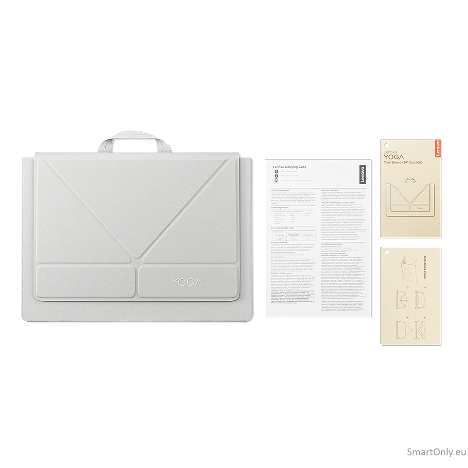 Lenovo Accessories Yoga Tote Sleeve (16inch Seashell) 5 Lenovo Accessories Yoga Tote Sleeve (16inch Seashell) 5