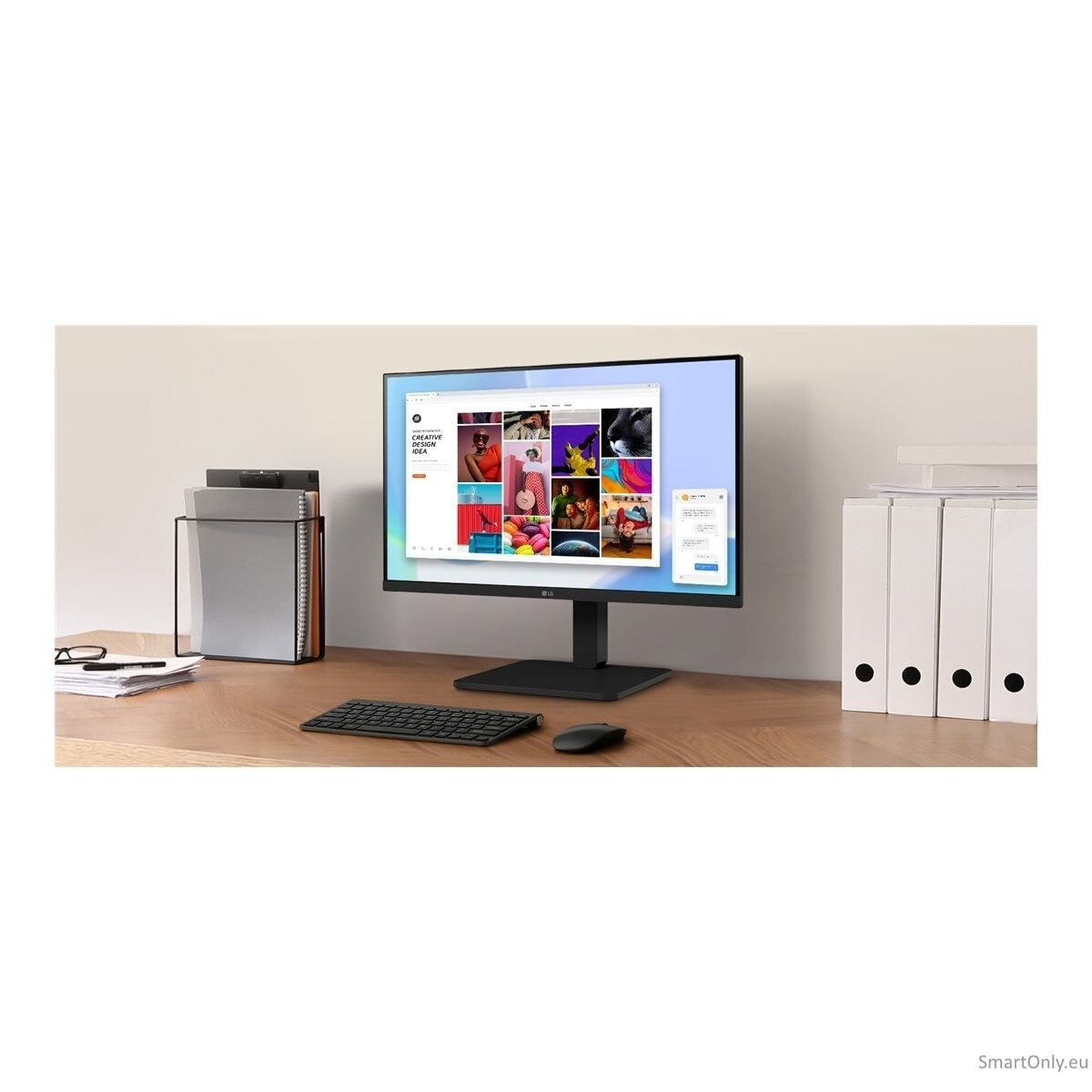 LG | 24BA450-B | 24 " | IPS | FHD | 16:9 | 100 Hz | 5 ms | 1920 x 1080 pixels | 250 cd/m² | HDMI ports quantity 1 20
