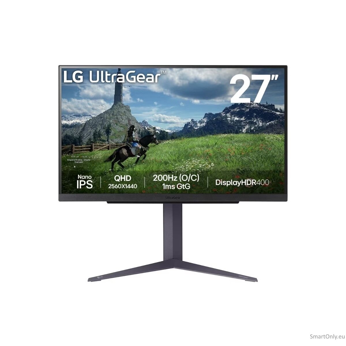 LG | 27GS85Q-B | 27 " | IPS | QHD | 16:9 | 180 Hz | 1 ms | 2560 x 1440 pixels | 400 cd/m² | HDMI ports quantity 2 7 LG | 27GS85Q-B | 27 " | IPS | QHD | 16:9 | 180 Hz | 1 ms | 2560 x 1440 pixels | 400 cd/m² | HDMI ports quantity 2 7