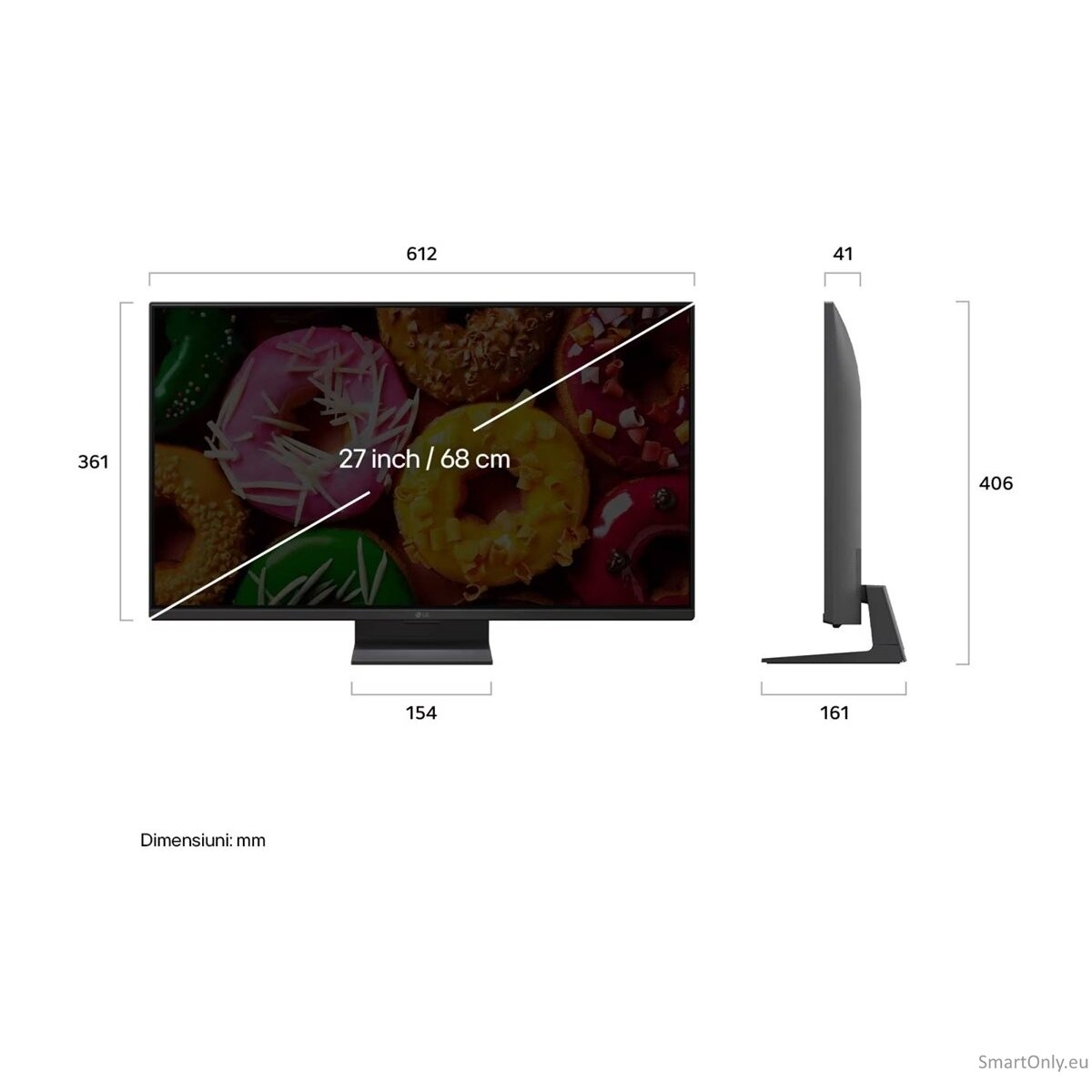 LG 27LB70003LA 27" (68 cm) FHD LED Smart TV | LG 18