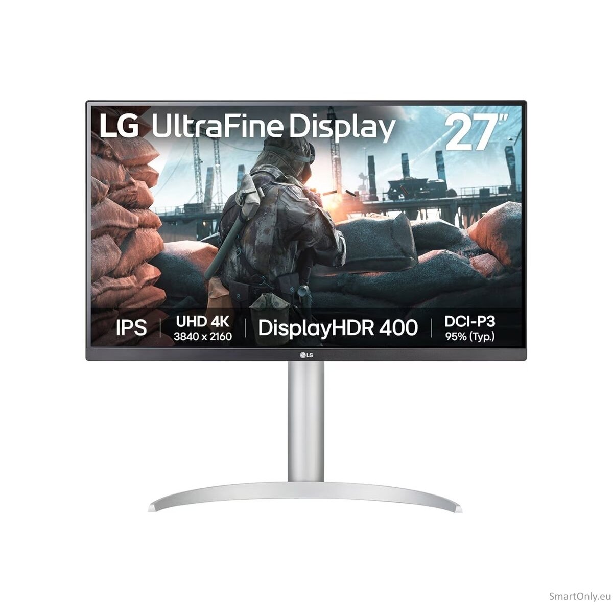 LG | 27UP650K-W | 27 " | IPS | UHD | 16:9 | 60 Hz | 5 ms | 3840 x 2160 pixels | 400 cd/m² | HDMI ports quantity 2 8 LG | 27UP650K-W | 27 " | IPS | UHD | 16:9 | 60 Hz | 5 ms | 3840 x 2160 pixels | 400 cd/m² | HDMI ports quantity 2 8