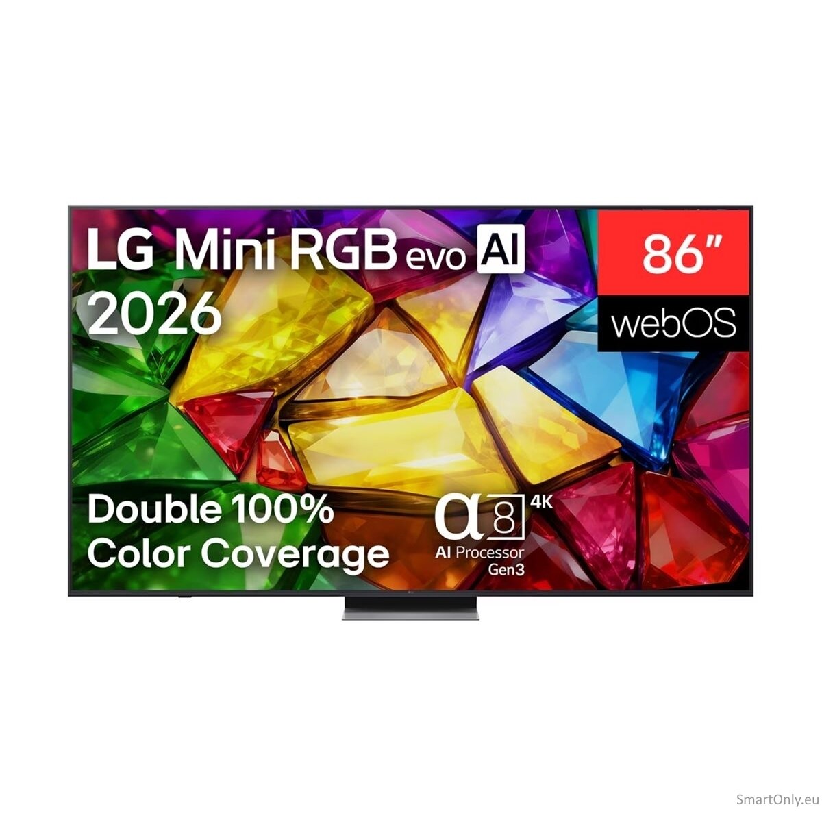 LG 4K evo AI Mini RGB TV | 86MRGB87B3B | 86 | Smart TV | webOS | UHD | Black 14 LG 4K evo AI Mini RGB TV | 86MRGB87B3B | 86 | Smart TV | webOS | UHD | Black 14