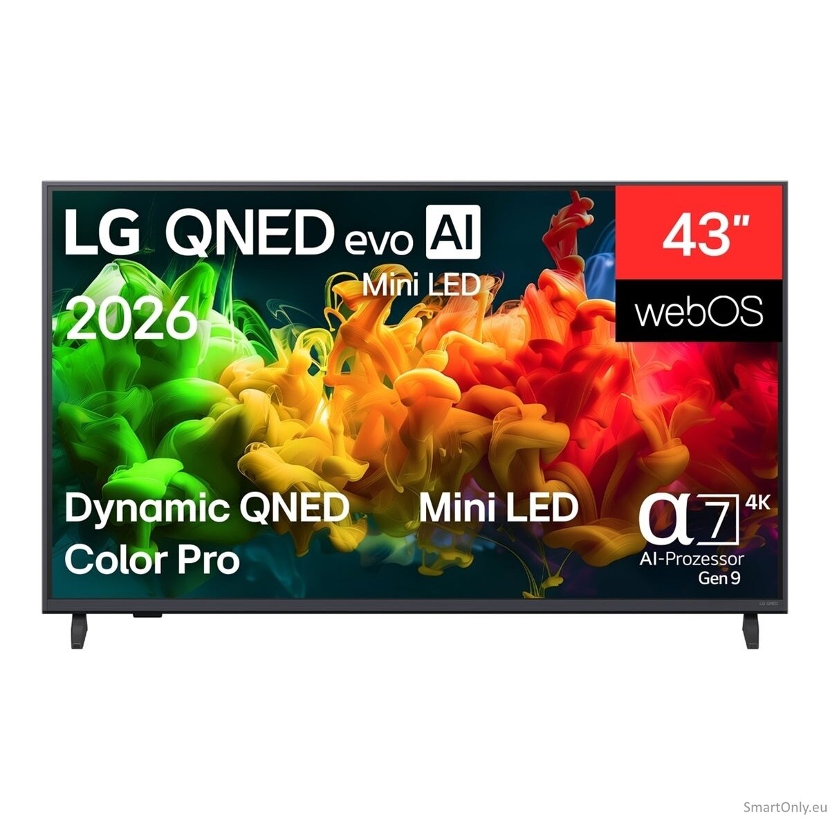 LG QNED 4K evo AI Mini LED TV | 43QNED8EB3F | 43 | Smart TV | webOS | UHD | Black 13 LG QNED 4K evo AI Mini LED TV | 43QNED8EB3F | 43 | Smart TV | webOS | UHD | Black 13