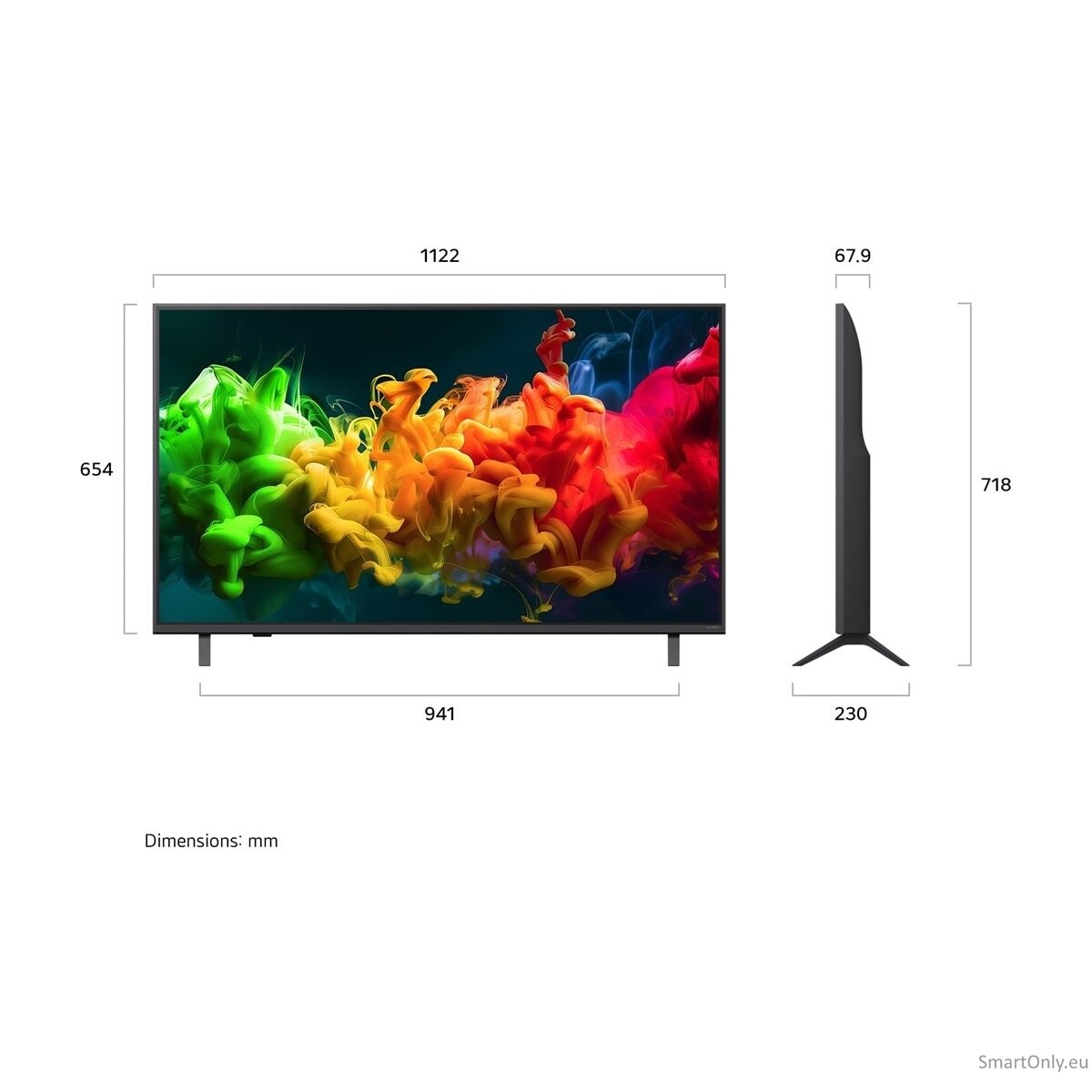 LG QNED 4K evo AI Mini LED TV | 50QNED8EB3F | 50 | Smart TV | webOS | UHD | Black 14