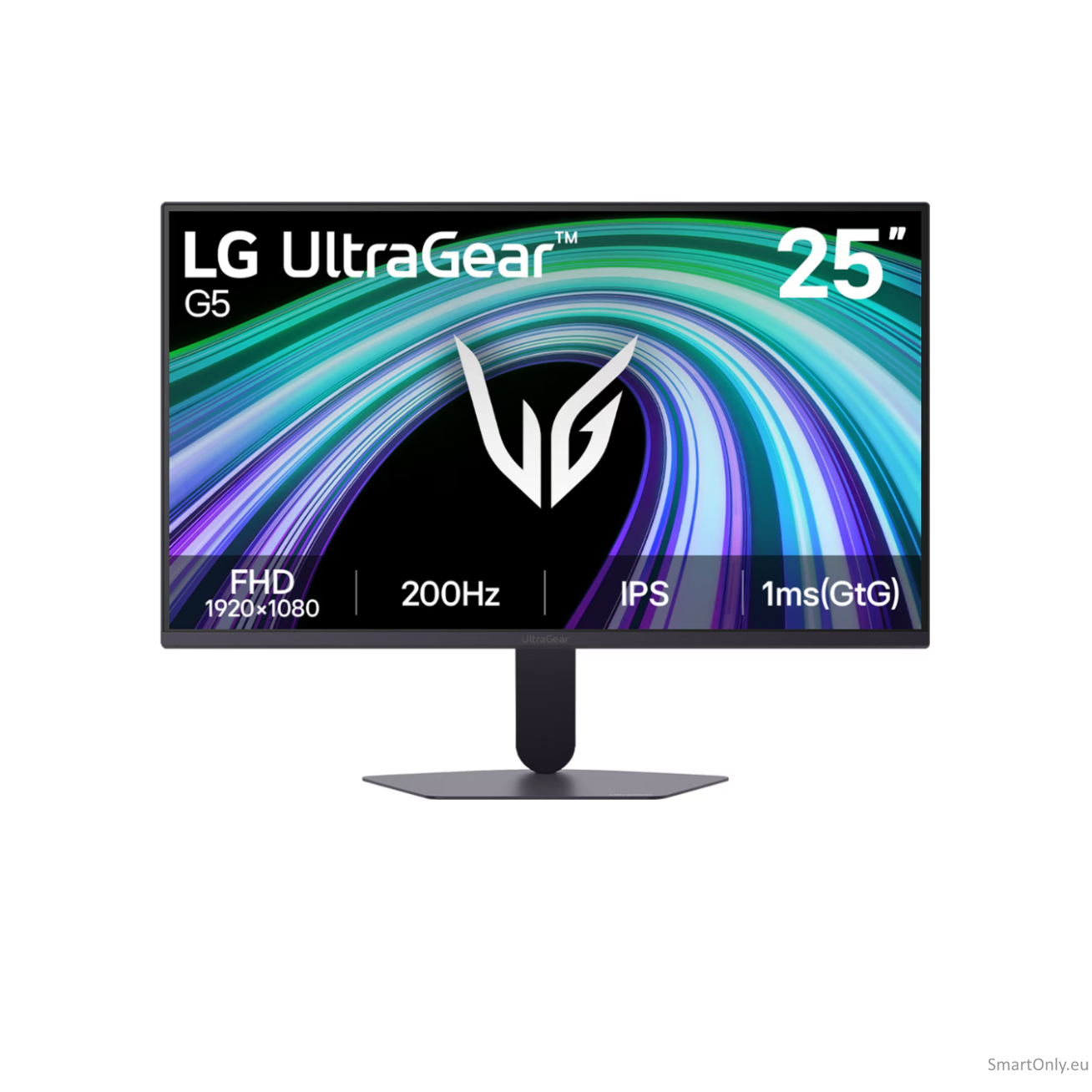 LG 25G523B-B UltraGear | 25 " | IPS | FHD | 16:9 | 200 Hz | 1 ms | 1920 x 1080 pixels | 300 cd/m² | HDMI ports quantity 2
