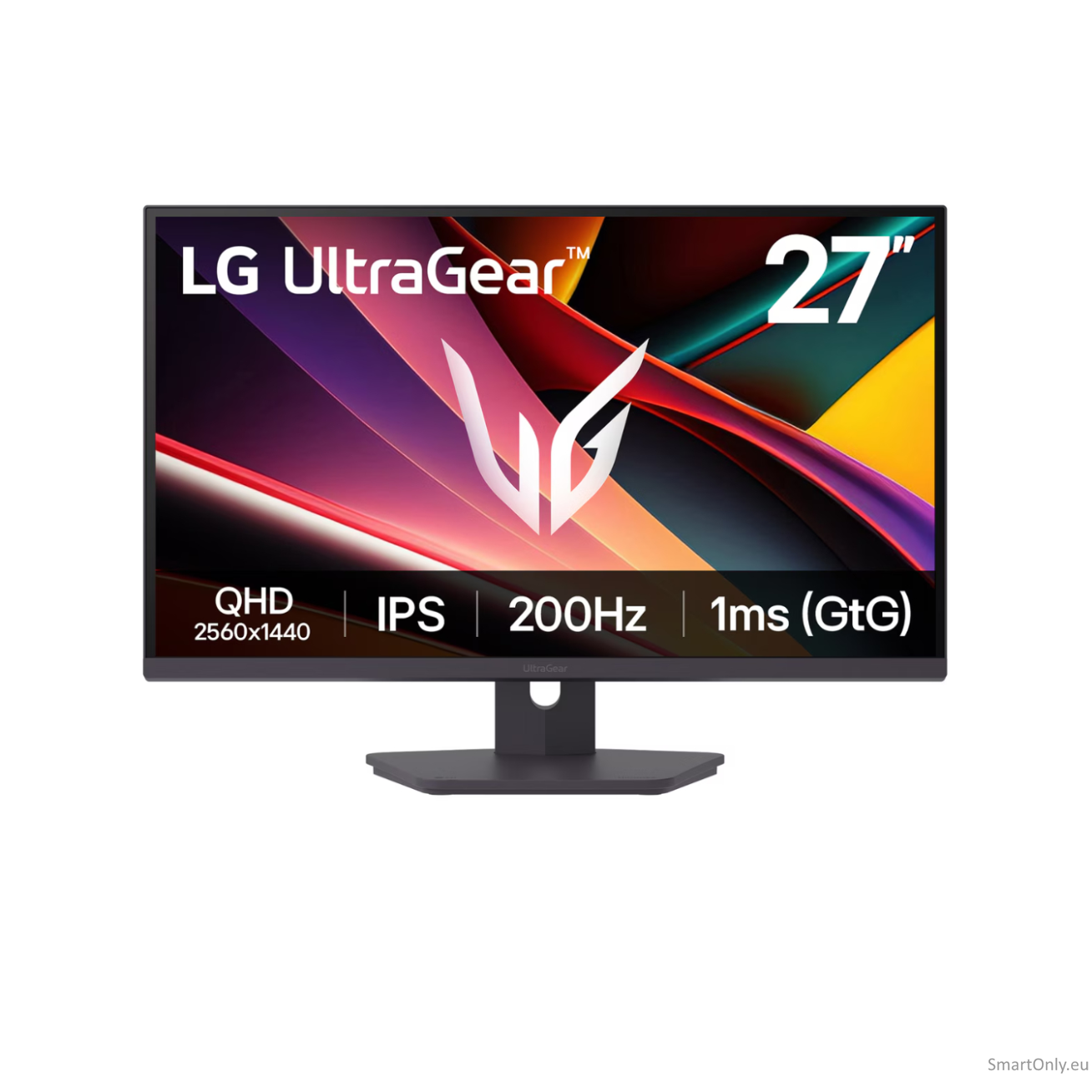 LG | 27G610A-B | 27 " | IPS | QHD | 16:9 | 200 Hz | 1 ms | 2560 x 1440 pixels | HDMI ports quantity 2
