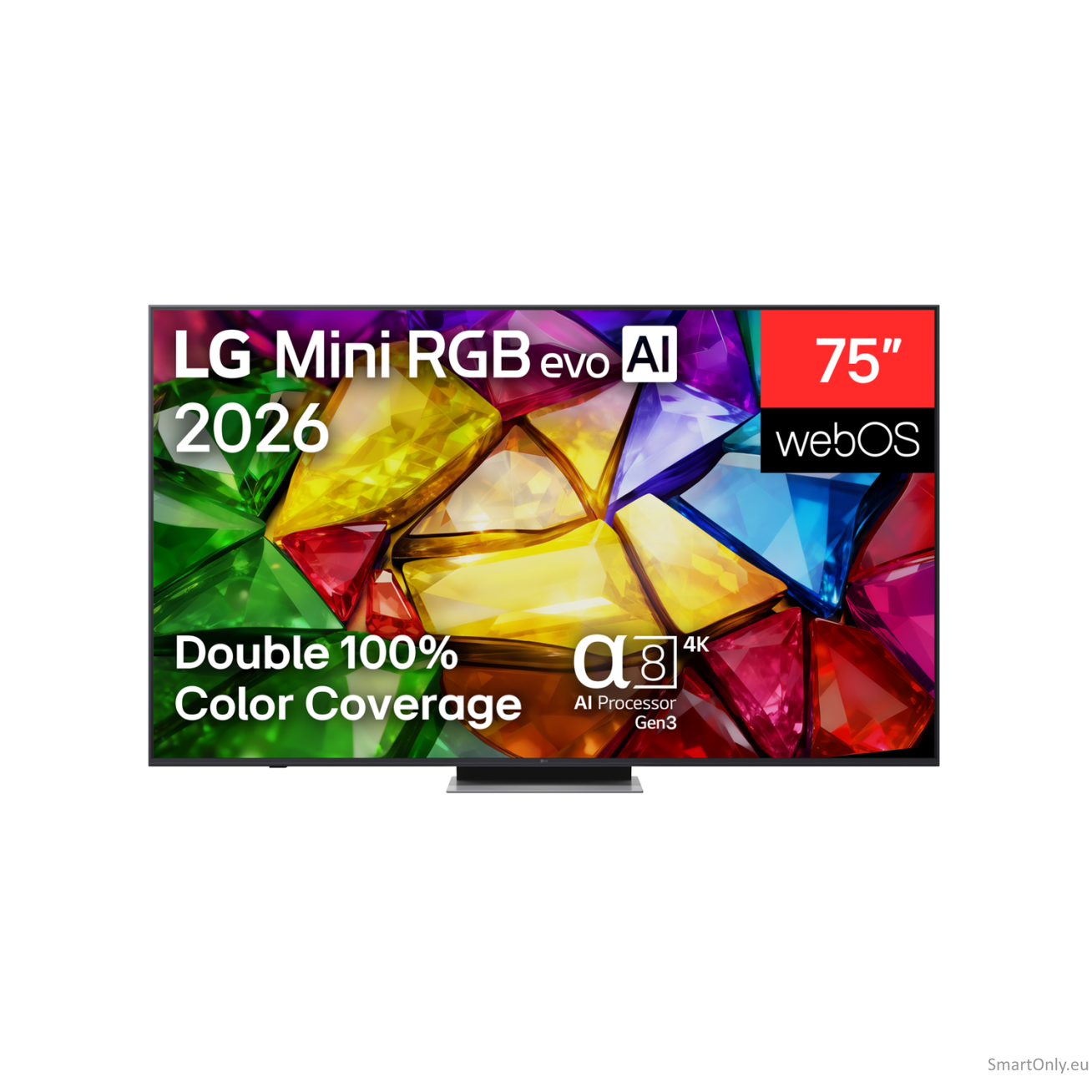 LG 75MRGB87B3B 75" (189 cm) 4K Mini RGB evo Smart TV | LG