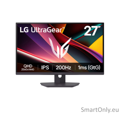 LG | 27G610A-B | 27 " | IPS | QHD | 16:9 | 200 Hz | 1 ms | 2560 x 1440 pixels | HDMI ports quantity 2