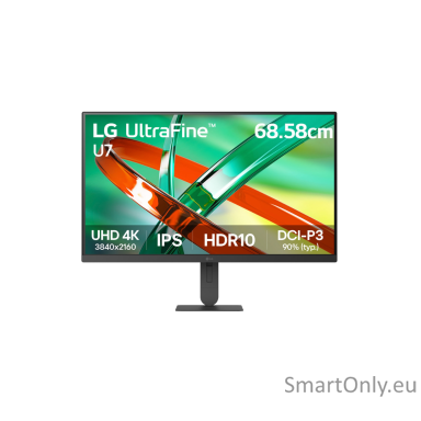 LG 27U710B-B UltraFine | 27 " | IPS | UHD | 16:9 | 60 Hz | 5 ms | 3840 × 2160 pixels | 300 cd/m² LG 27U710B-B UltraFine | 27 " | IPS | UHD | 16:9 | 60 Hz | 5 ms | 3840 × 2160 pixels | 300 cd/m²