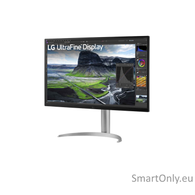LG | 32UQ850V-W | 32 " | IPS | UHD | 16:9 | 60 Hz | 5 ms | 3840 x 2160 pixels | 400 cd/m² | HDMI ports quantity 2 | Silver
