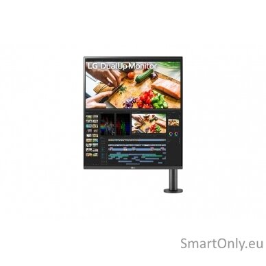 LG DualUp Monitor 28MQ780 27.6 ", IPS,  SDQHD, 2560x2880, 16:18, 5 ms, 300 cd/m², Black, 60 Hz, HDMI ports quantity 2