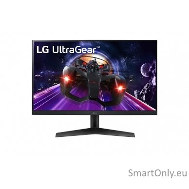 LG Gaming Monitor 24GN60R-B  23.8 ", IPS, FHD, 1920 x 1080, 16:9, 1 ms, 300 cd/m², Black, 144 Hz, HDMI ports quantity 1