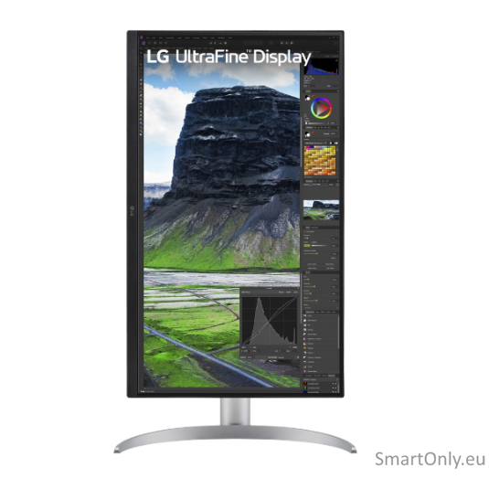 LG | 7UQ850V-W | 27 " | IPS | 16:9 | 60 Hz | 5 ms | 3840 x 2160 pixels | 400 cd/m² | HDMI ports quantity 2 6 LG | 7UQ850V-W | 27 " | IPS | 16:9 | 60 Hz | 5 ms | 3840 x 2160 pixels | 400 cd/m² | HDMI ports quantity 2 6