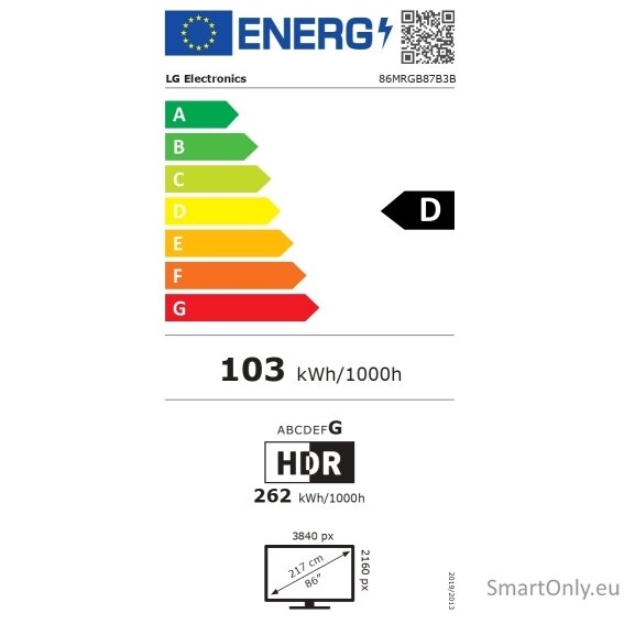 LG 4K evo AI Mini RGB TV | 86MRGB87B3B | 86 | Smart TV | webOS | UHD | Black 13