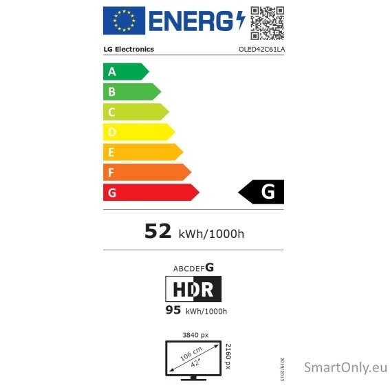 LG OLED42C61LA 42" (106 cm) 4K OLED evo Smart TV | LG 14