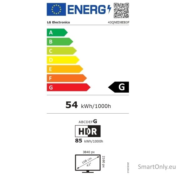 LG QNED 4K evo AI Mini LED TV | 43QNED8EB3F | 43 | Smart TV | webOS | UHD | Black 12 LG QNED 4K evo AI Mini LED TV | 43QNED8EB3F | 43 | Smart TV | webOS | UHD | Black 12