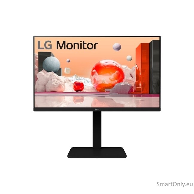 LG | 24BA450-B | 24 " | IPS | FHD | 16:9 | 100 Hz | 5 ms | 1920 x 1080 pixels | 250 cd/m² | HDMI ports quantity 1 10 LG | 24BA450-B | 24 " | IPS | FHD | 16:9 | 100 Hz | 5 ms | 1920 x 1080 pixels | 250 cd/m² | HDMI ports quantity 1 10