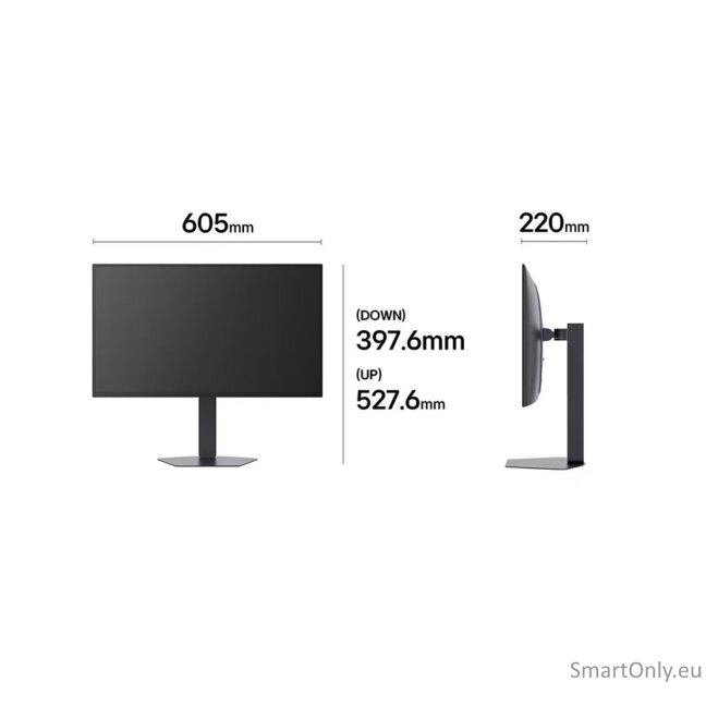 LG | 27GX790B-B | 27 " | OLED | QHD | 16:9 | 540 Hz | 0.02 ms | 2560 x 1440 pixels | 300 cd/m² | HDMI ports quantity 2 | Black 5 LG | 27GX790B-B | 27 " | OLED | QHD | 16:9 | 540 Hz | 0.02 ms | 2560 x 1440 pixels | 300 cd/m² | HDMI ports quantity 2 | Black 5