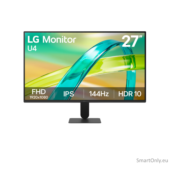LG | 27U411B-B | 27 " | IPS | FHD | 16:9 | 144 Hz | 1 ms | 1920 x 1080 pixels | 250 cd/m² | HDMI ports quantity 1 LG | 27U411B-B | 27 " | IPS | FHD | 16:9 | 144 Hz | 1 ms | 1920 x 1080 pixels | 250 cd/m² | HDMI ports quantity 1
