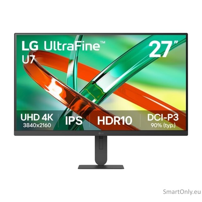 LG 27U710B-B UltraFine | 27 " | IPS | UHD | 16:9 | 60 Hz | 5 ms | 3840 × 2160 pixels | 300 cd/m² 6 LG 27U710B-B UltraFine | 27 " | IPS | UHD | 16:9 | 60 Hz | 5 ms | 3840 × 2160 pixels | 300 cd/m² 6