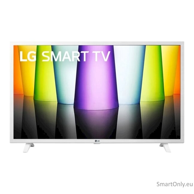LG 32LQ63806LC 32" (81 cm), Smart TV, WebOS, FHD, 1920 x 1080, Wi-Fi, DVB-T/T2/C/S/S2, White 1 LG 32LQ63806LC 32" (81 cm), Smart TV, WebOS, FHD, 1920 x 1080, Wi-Fi, DVB-T/T2/C/S/S2, White 1